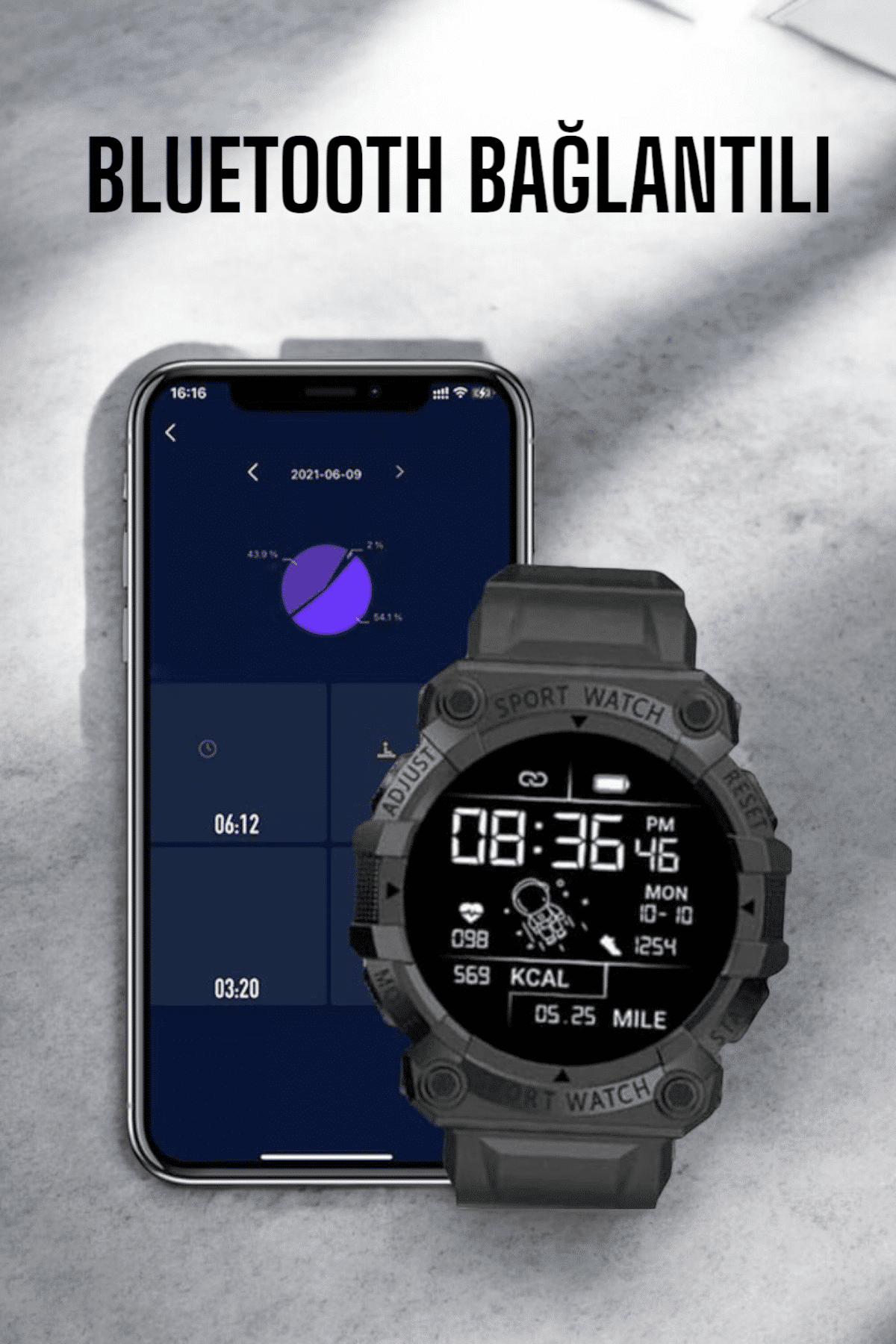 Bluetooth 5.0 Destekli Çok Fonksiyonlu Yeni Nesil Akıllı Saat - Lisinya