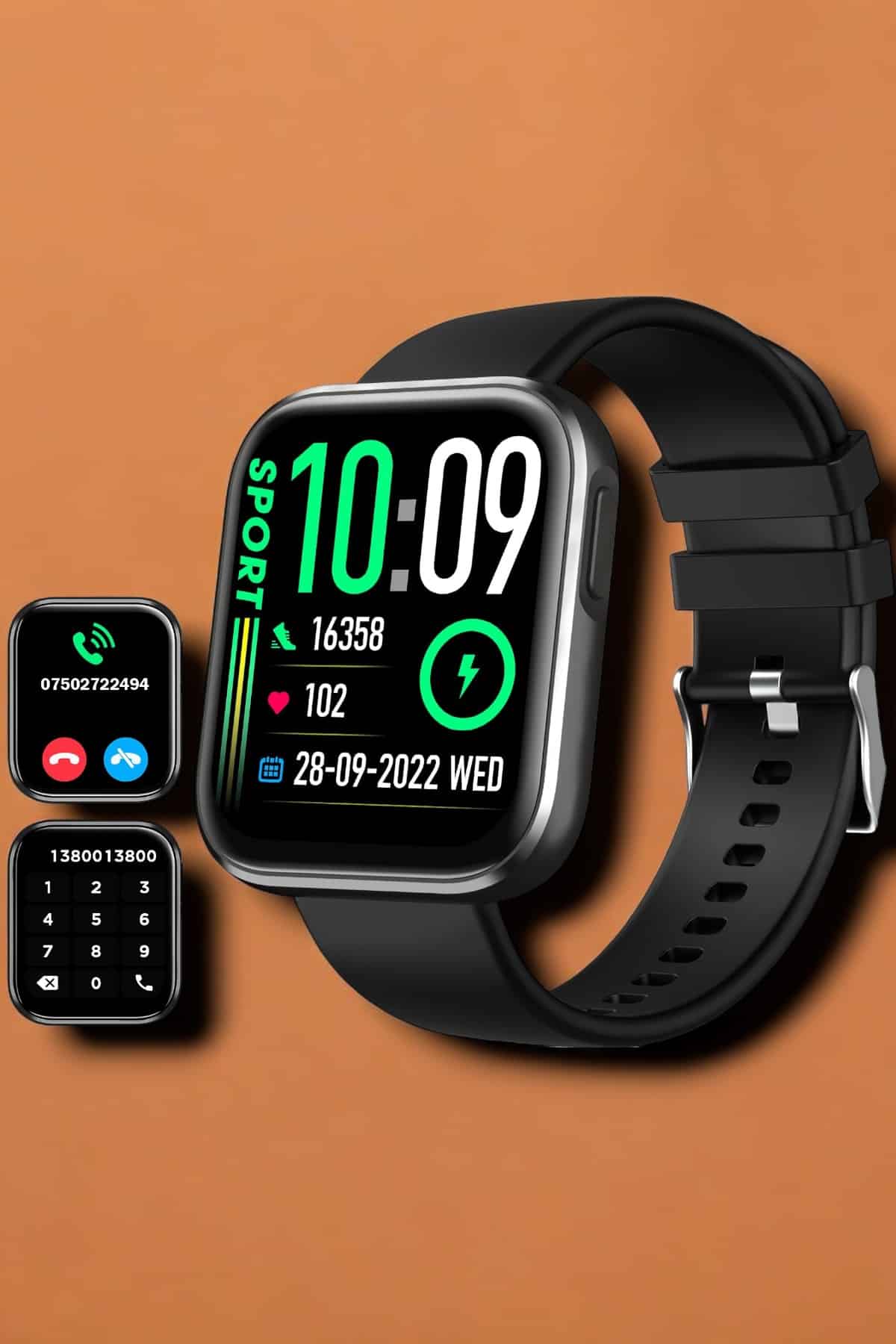 Yeni Nesil Akıllı Saat Arama Bildirimleri, Uyku & Kalp Atış Takibi - Lisinya