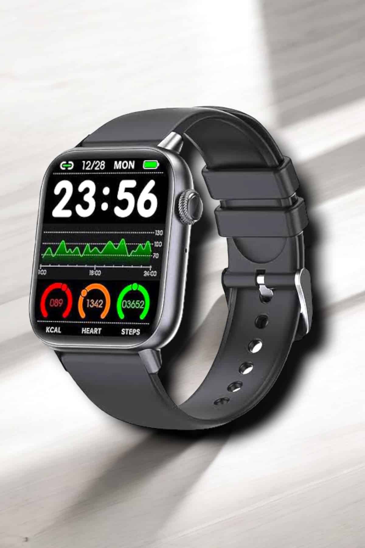 Suya Dayanıklı Bluetooth Akıllı Saat GPS, Adımsayar, Nabız & Sağlık Takibi - Lisinya