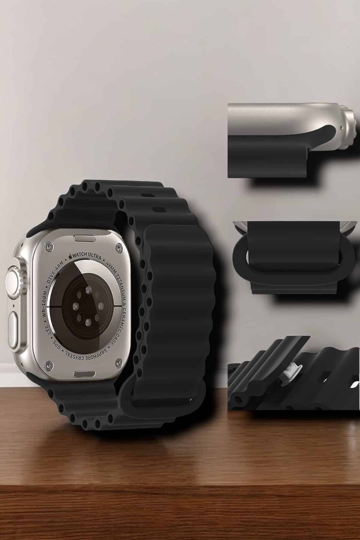 Suya ve Toza Dayanıklı 45 MM Akıllı Saat Bildirim ve Cevapsız Çağrı Görüntüleme - Lisinya