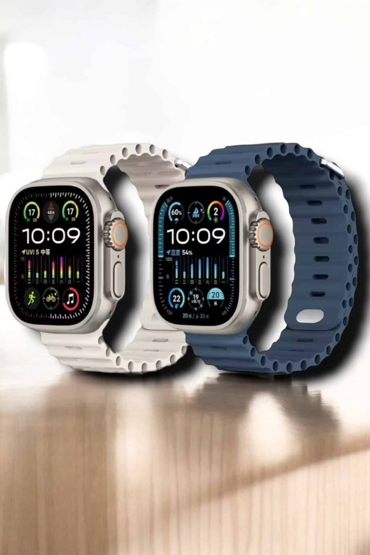 Yeni Nesil Ultra Akıllı Saat Titreşimli, Uyku & Sağlık Takibi, Çift Kordon - Lisinya