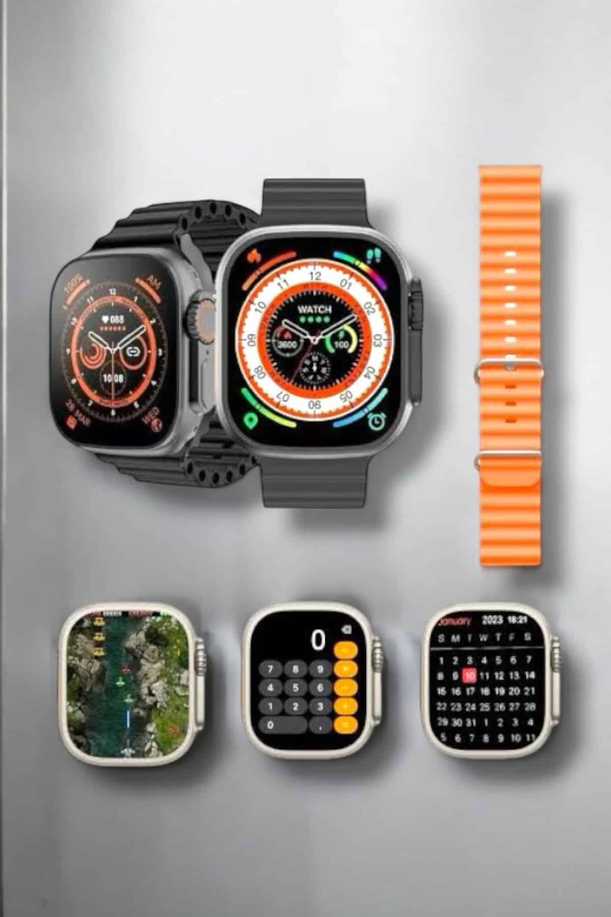 Adımsayar, Uyku Takibi ve Spor Kalori Hesaplama Akıllı Saat - Lisinya