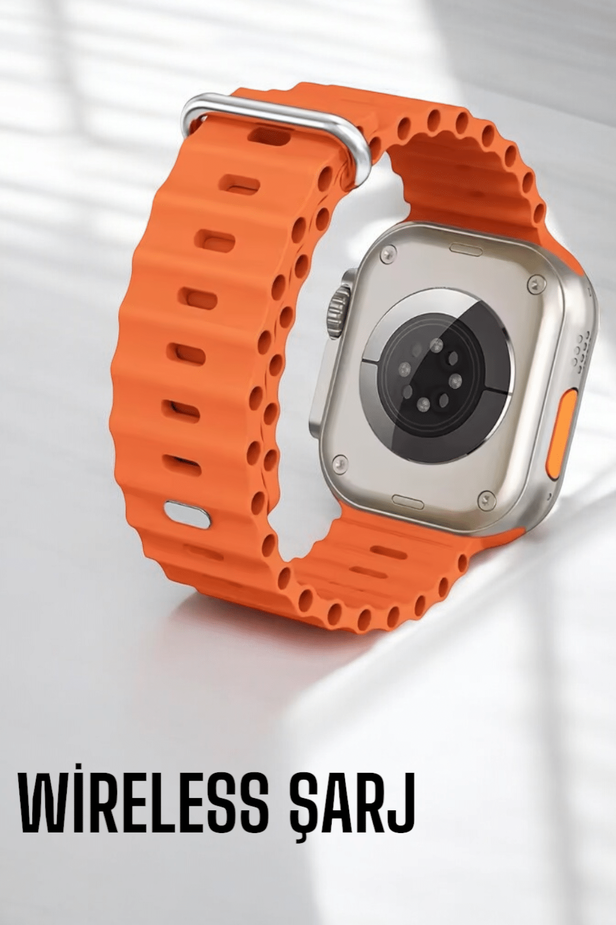 Bluetooth Bağlantılı Nabız, Kan Basıncı, Oksijen Ölçer Akıllı Saat - Lisinya