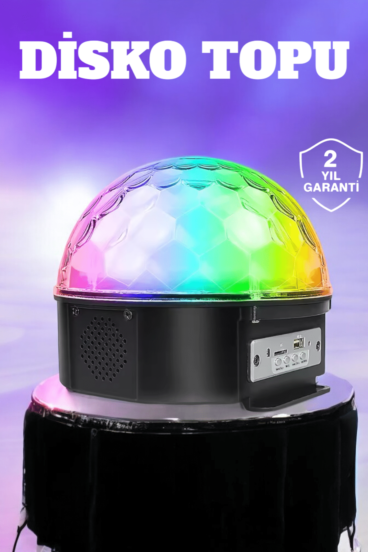 Kompakt Tasarımlı, Telefon Kontrollü Disko Topu Işıkları - Lisinya