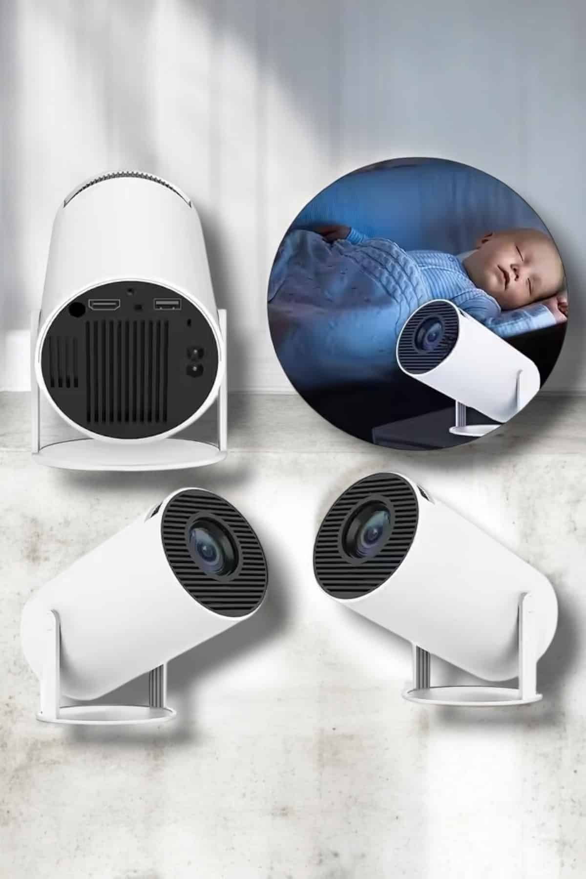 USB ve Kablosuz Bağlantı Özellikli 5000 Saat Ampul Ömürlü Projeksiyon - Lisinya USB ve Kablosuz Bağlantı Özellikli 5000 Saat Ampul Ömürlü Projeksiyon - Lisinya