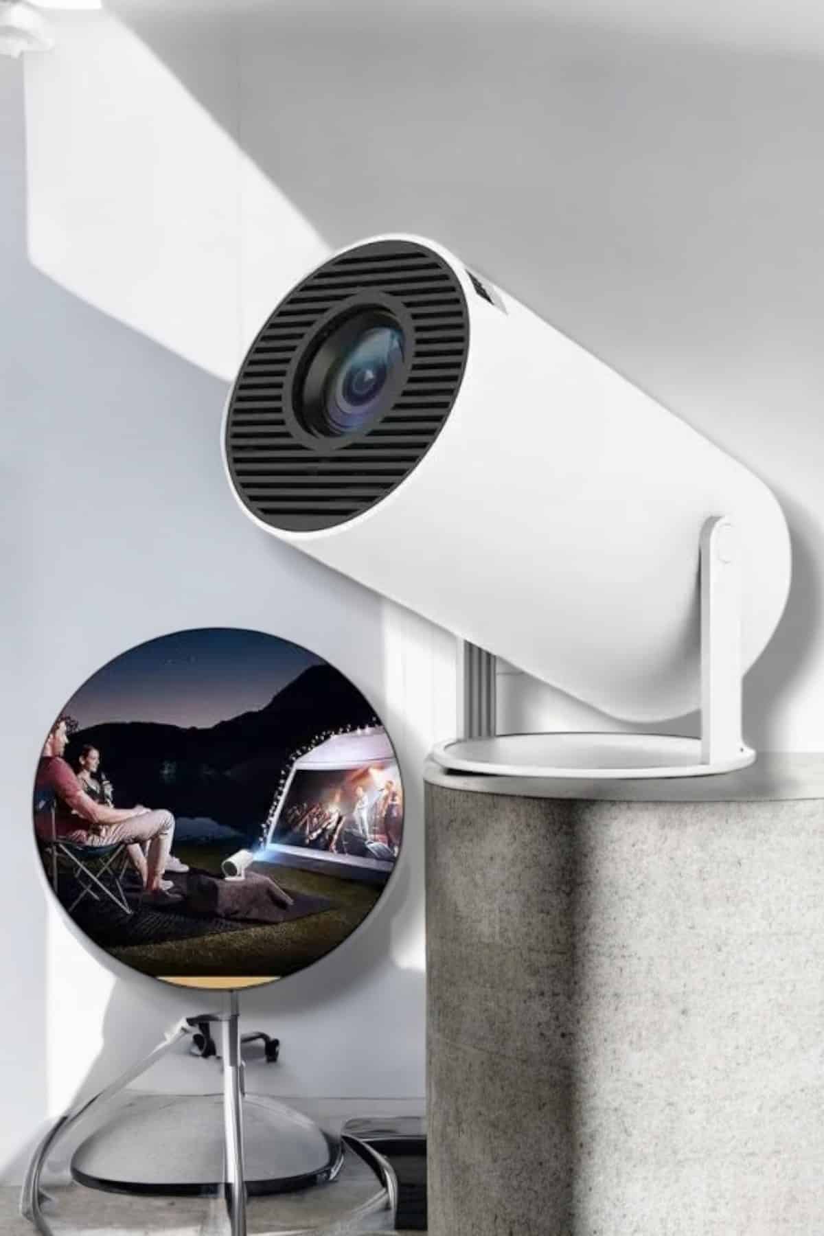 USB ve Kablosuz Bağlantı Özellikli 5000 Saat Ampul Ömürlü Projeksiyon - Lisinya USB ve Kablosuz Bağlantı Özellikli 5000 Saat Ampul Ömürlü Projeksiyon - Lisinya