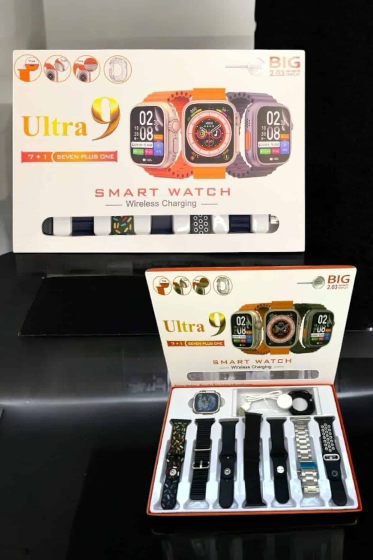 Akıllı Saat Bluetooth Bağlantılı 2.09 İnç HD Ekran ve Çok Yönlü Sağlık Takibi - Lisinya