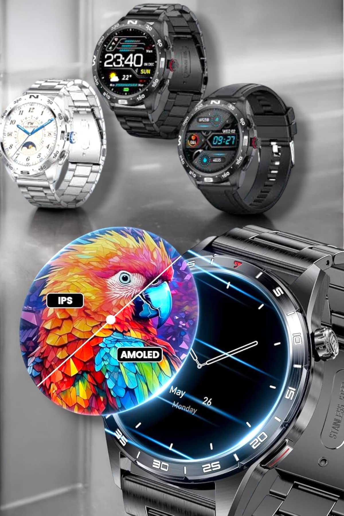 Akıllı Saat Uyku Ve Sağlık Takibi Bildirim Görme Arama Cevaplama - Lisinya