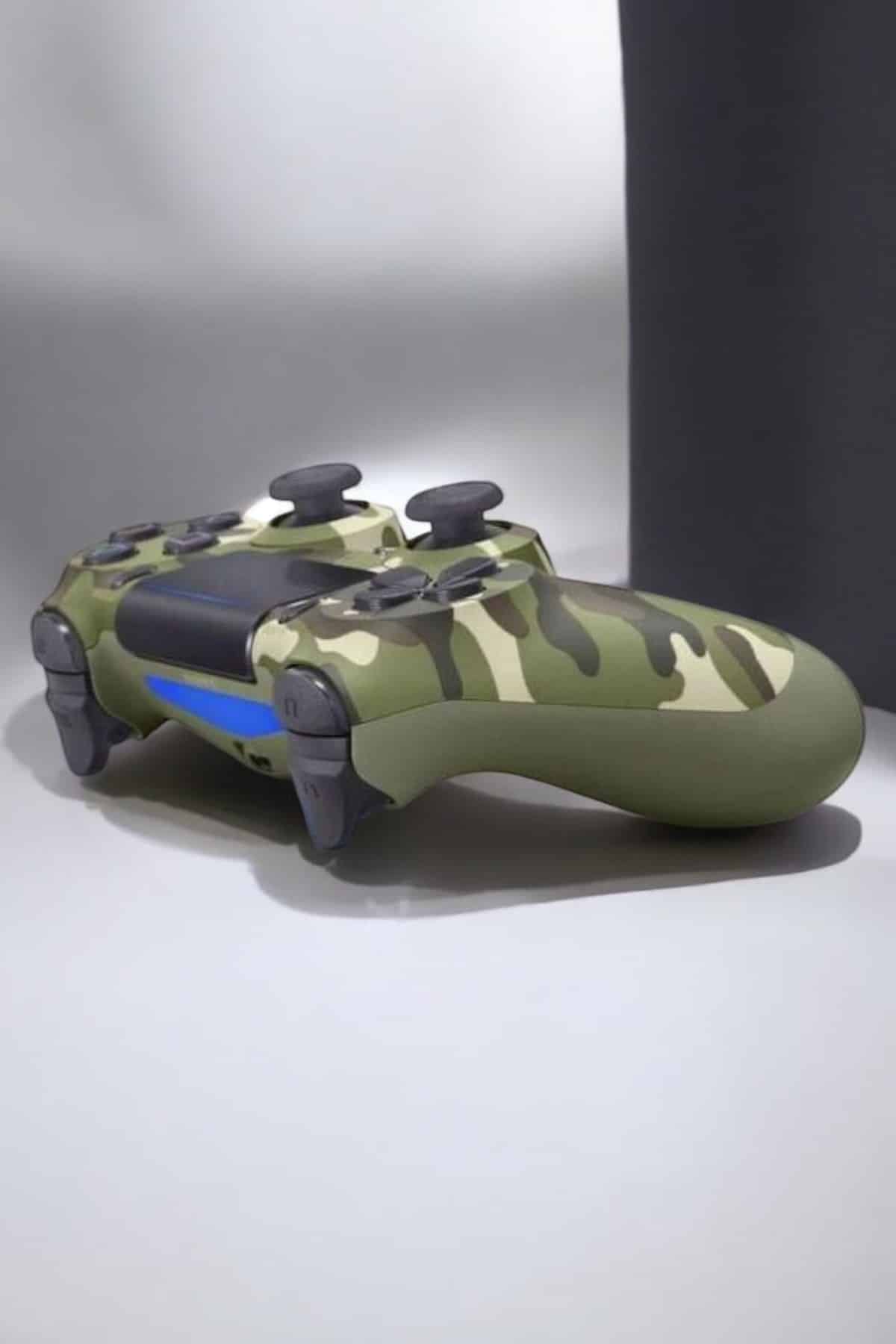 Kamuflaj Desenli Joystick PS4 Oyun Kolu - Lisinya