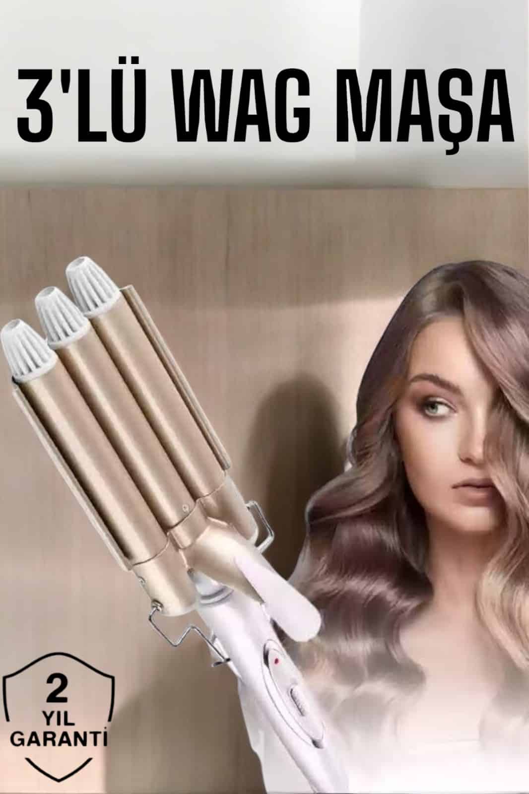 Wag Maşa Negatif İyon Teknolojili Isı Ayarlı Saç Maşası - Lisinya
