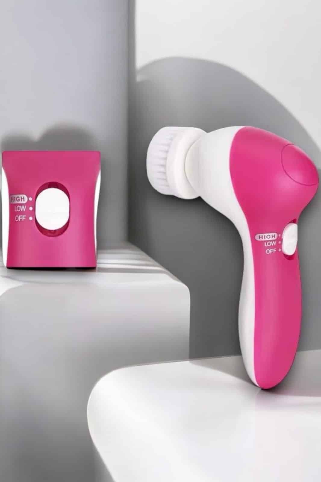 5 Fonksiyonlu Kablosuz Yüz Temizleme Cihazı ile Derinlemesine Cilt Bakımı - Lisinya 5 Fonksiyonlu Kablosuz Yüz Temizleme Cihazı ile Derinlemesine Cilt Bakımı - Lisinya