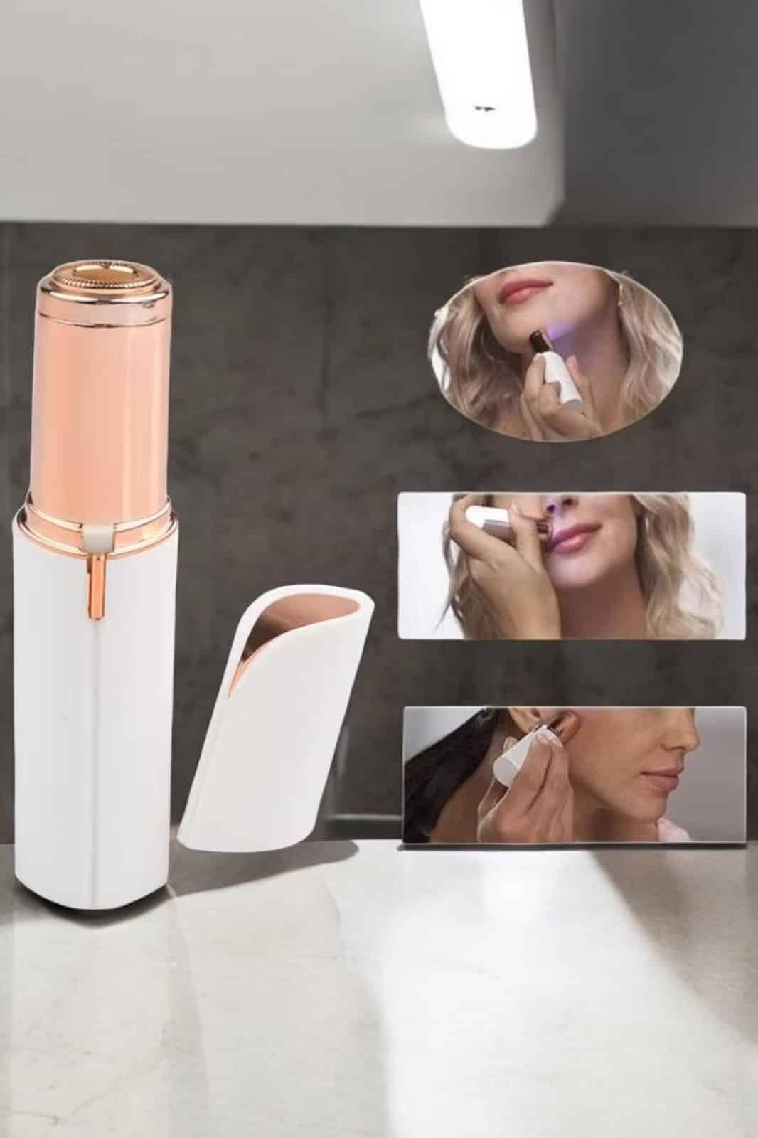 Taşınabilir ve Şık Yüz Kaş Epilatörü Hassas Ciltlere Özel - Lisinya