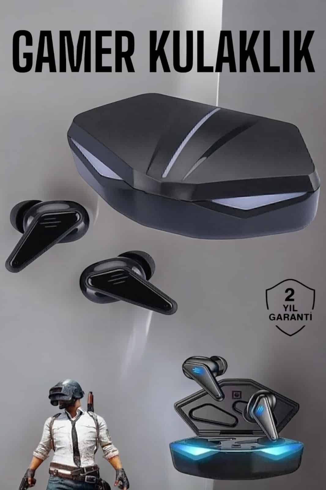 Bluetooth Gamer Oyuncu Kulaklığı ANC Özelliği Yüksek Ses Kaliteli - Lisinya