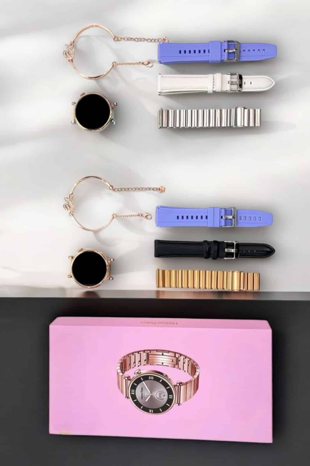 Akıllı Saat Kadınlara Özel Arama Cevaplayan Bluetooth Bağlantılı - Lisinya Akıllı Saat Kadınlara Özel Arama Cevaplayan Bluetooth Bağlantılı - Lisinya