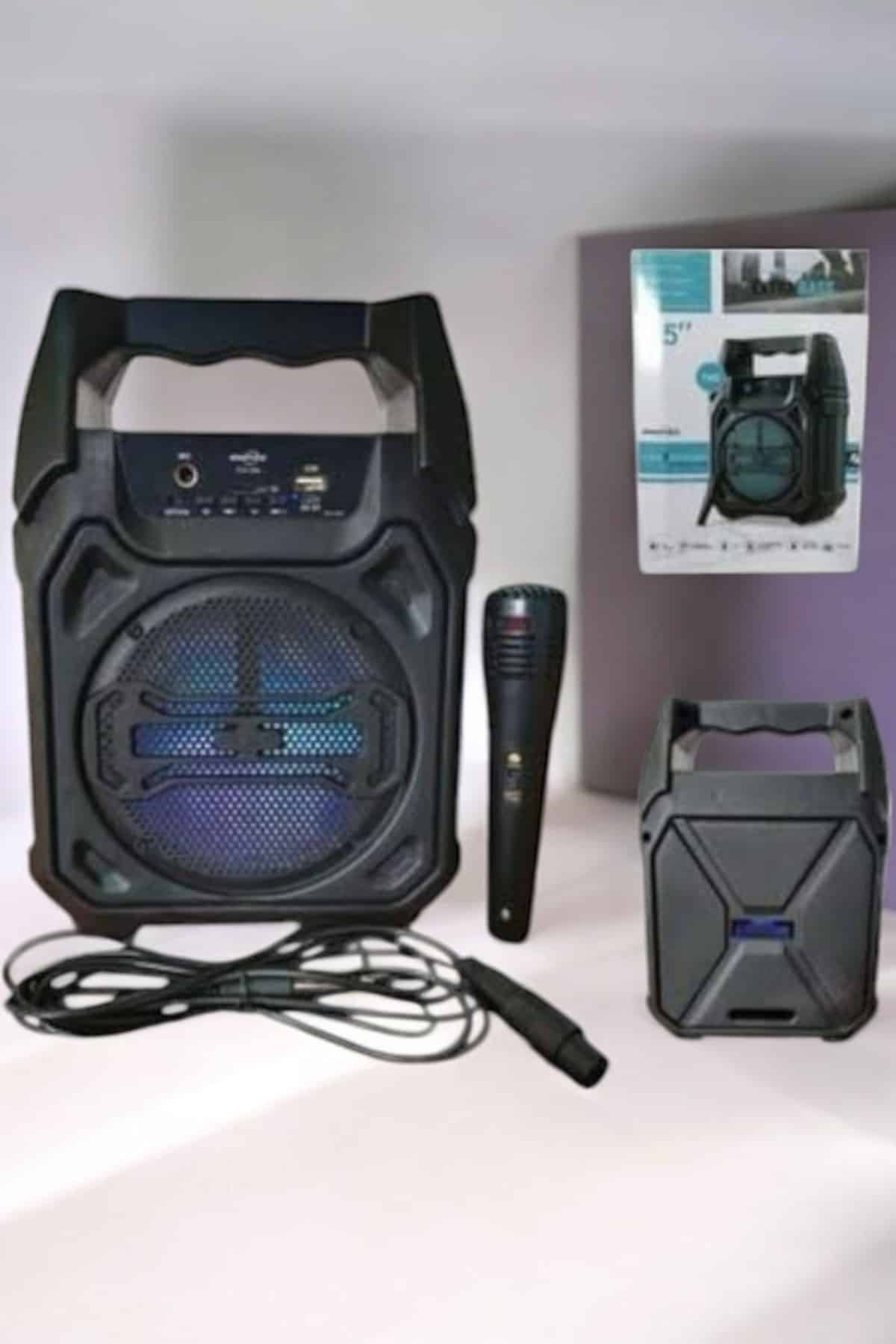 Güçlü ve Şarj Edilebilir Bluetooth Hoparlör 6.5 İnç - Lisinya