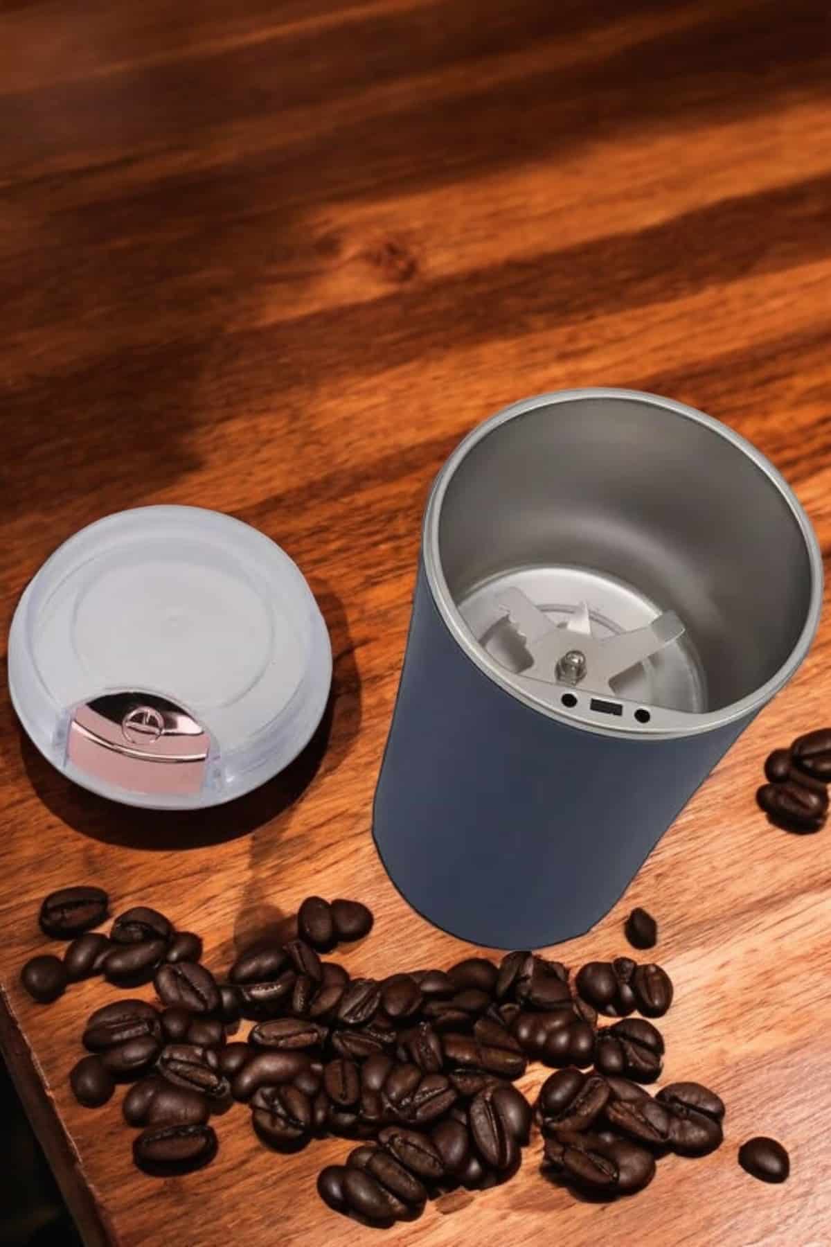 Taşınabilir Kahve & Baharat Öğütücü, Kolay Temizlenebilir ve Uzun Ömürlü Paslanmaz Çelik - Lisinya