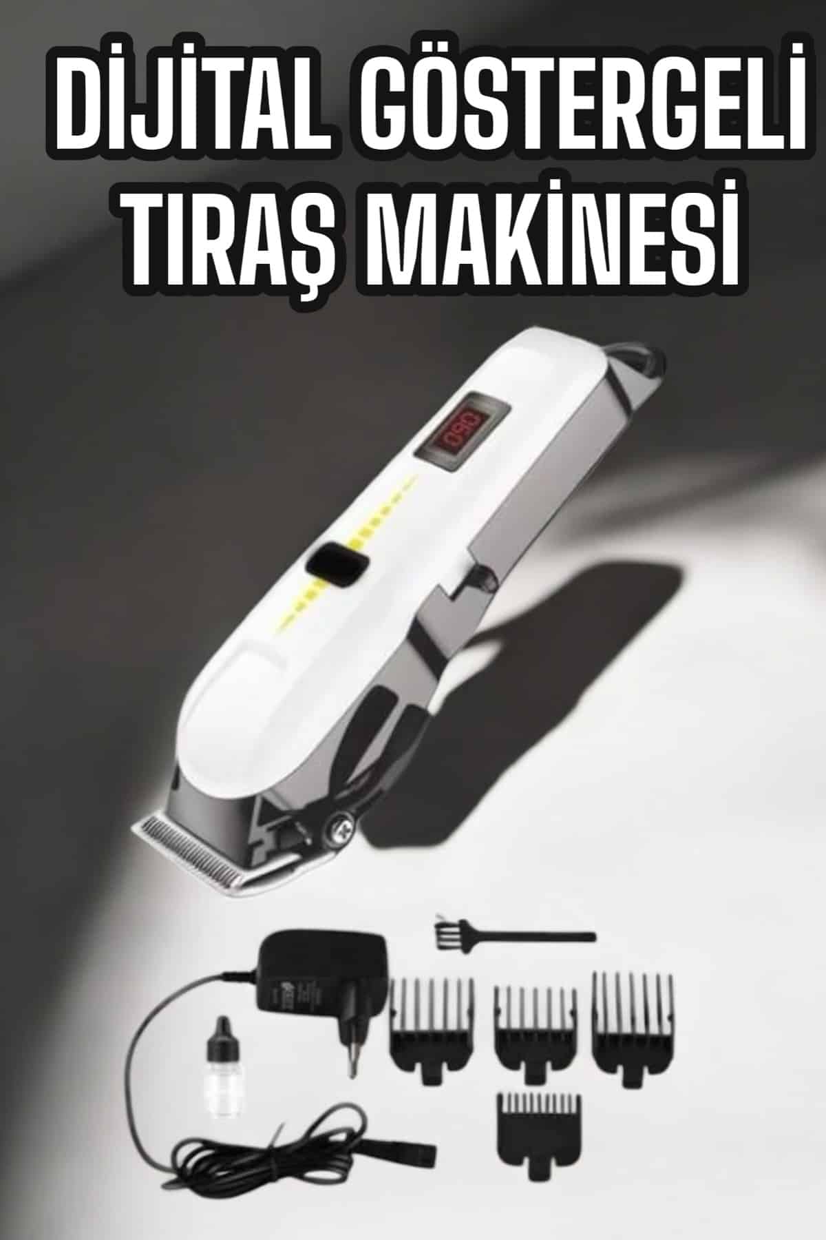 Tıraş Makinesi Uzun Ömürlü Batarya, Keskin Bıçaklar ve Profesyonel - Lisinya