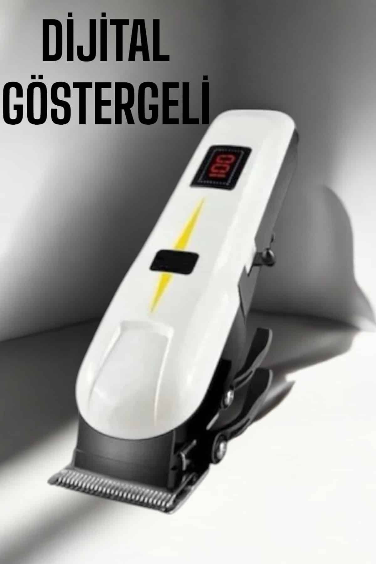 Yeni Nesil Tıraş Makinesi Uzun Şarjlı Paslanmaz Çelik Bıçaklı - Lisinya