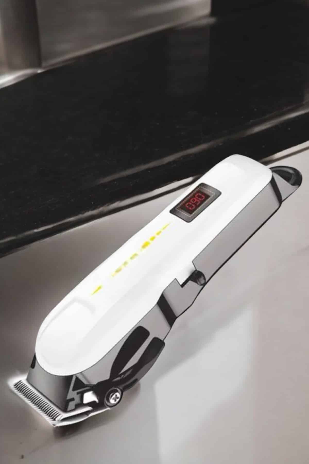 Tıraş Makinesi Profesyonel Saç Ve Sakal Kesme Milim Ayarlı Dijital Göstergeli - Lisinya