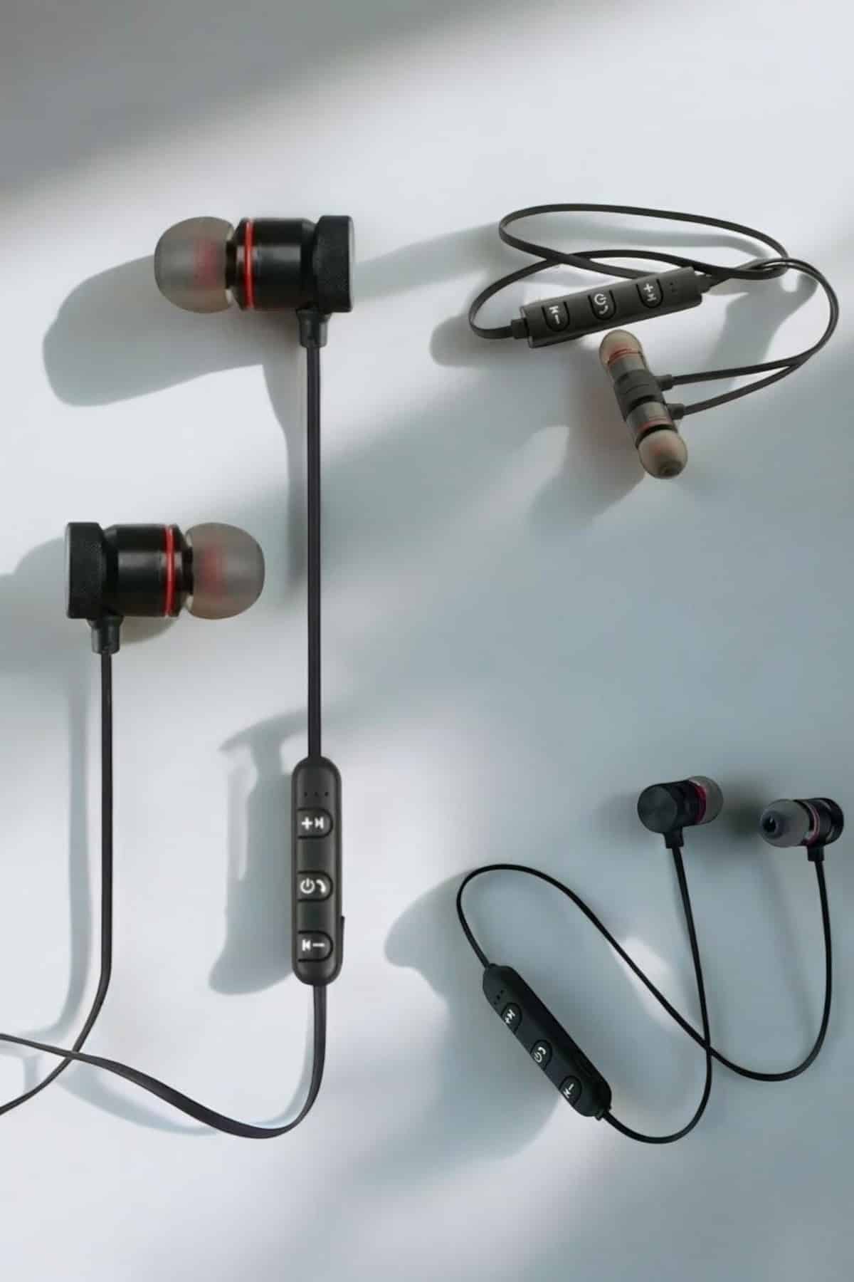 Kablosuz Sport Mıknatıslı Mikrofonlu Kulak İçi Kulaklık - Lisinya