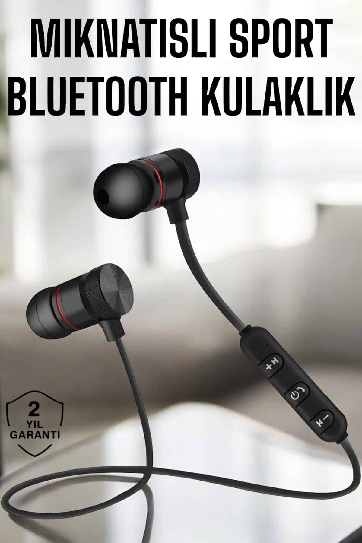 Kablosuz Sport Mıknatıslı Mikrofonlu Kulak İçi Kulaklık - Lisinya Kablosuz Sport Mıknatıslı Mikrofonlu Kulak İçi Kulaklık - Lisinya