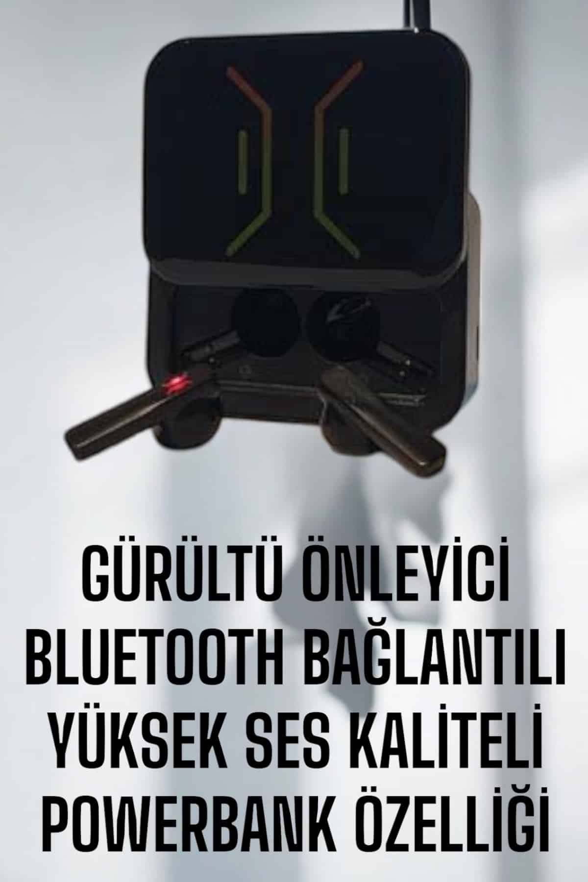 Powerbankli Bluetooth Kulaklık Yüksek Ses Kaliteli Kablosuz - Lisinya