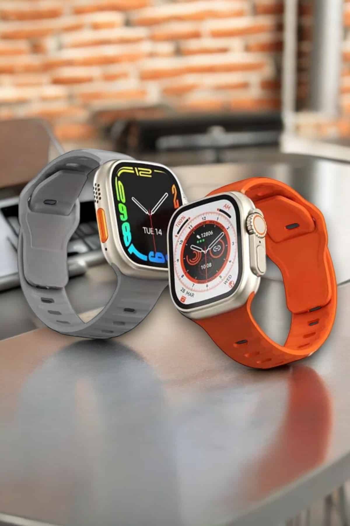 Yeni Nesil Akıllı Saat Adımsayar, GPS, Nabız Ölçer, Uyku ve Sağlık Takibi - Lisinya