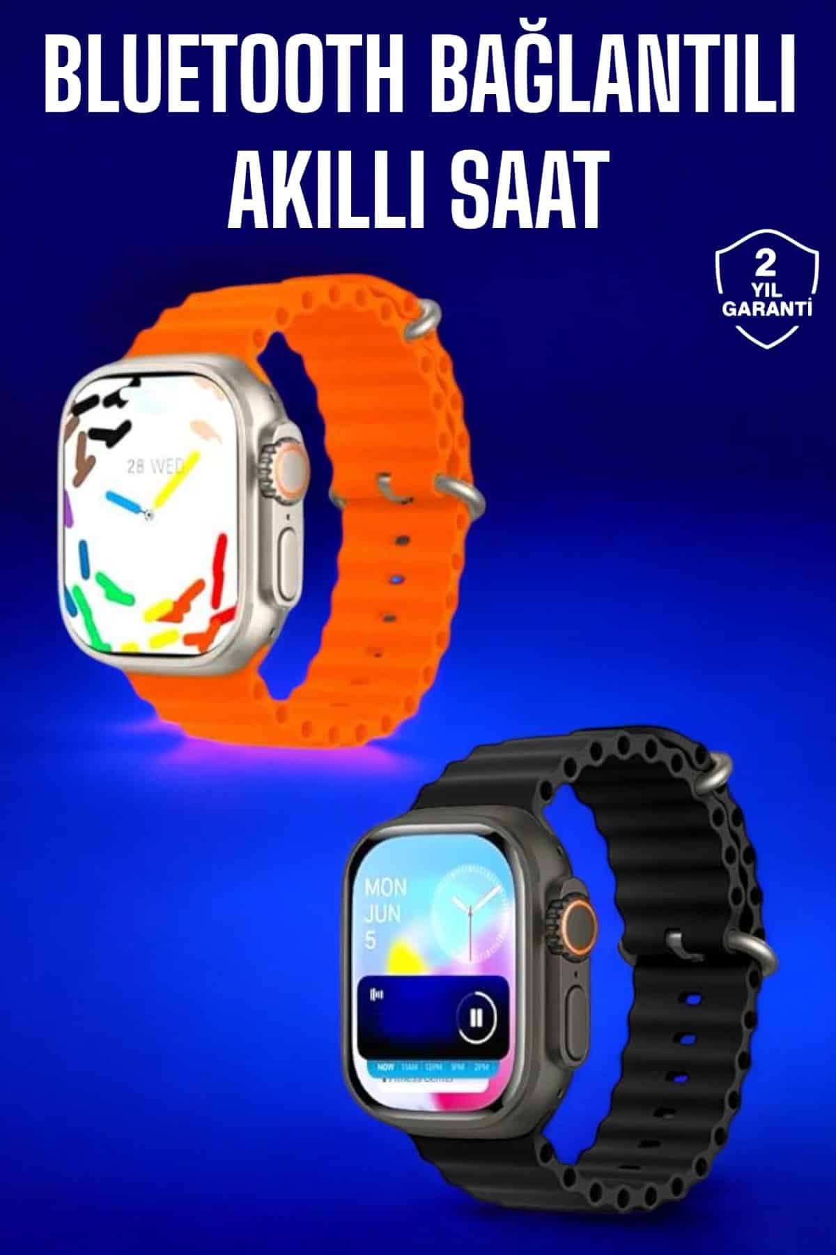 Akıllı Saat Arama Cevaplayan Bildirim Görme Yeni Nesil Bluetooth Bağlantılı - Lisinya