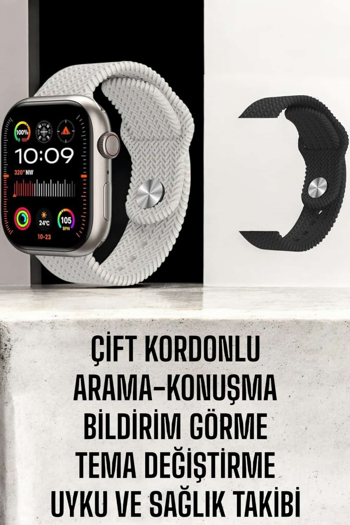 Akıllı Saat Yeni Nesil GPS Özelliği NFC Ve Uyku Takibi - Lisinya