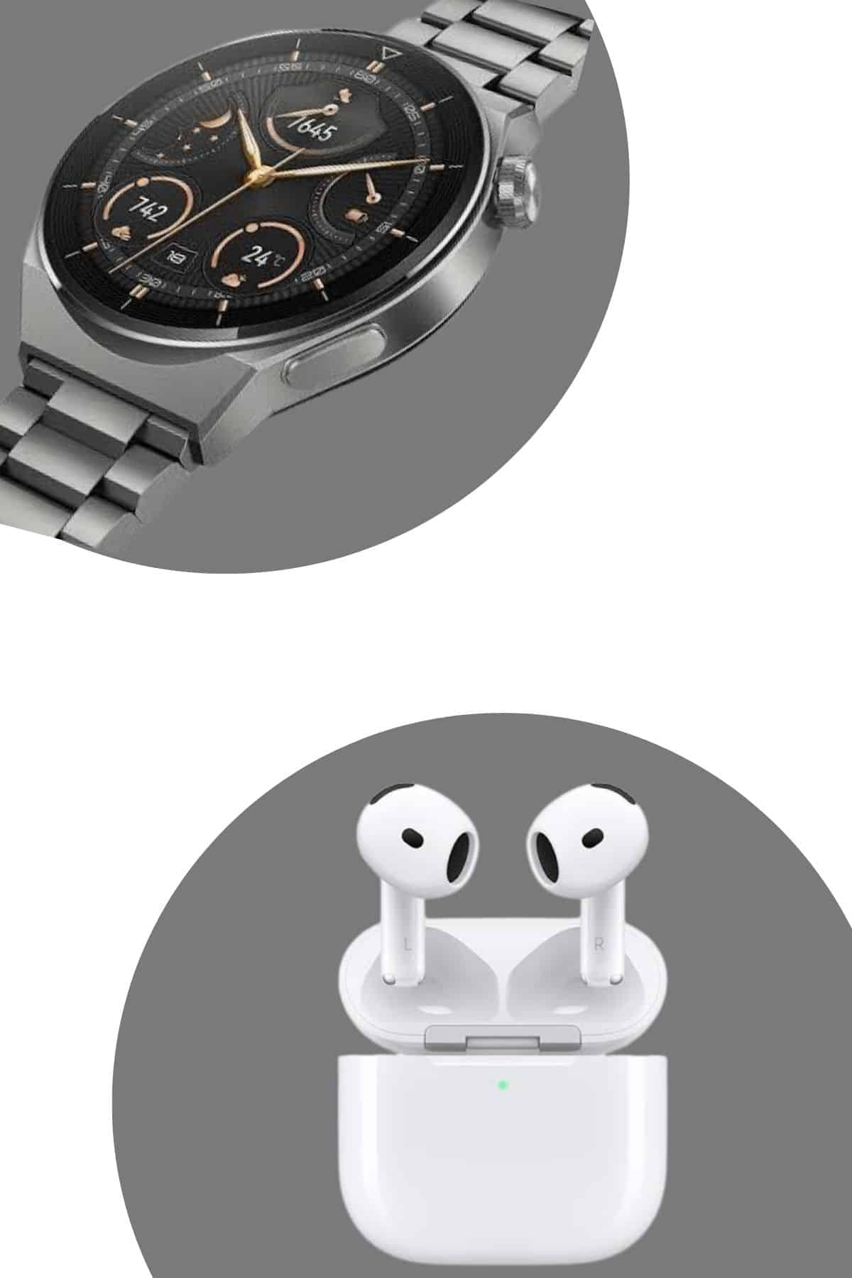 Akıllı Saat ve Kulaklık Seti Bildirim Görme Arama Cevaplama ANC Özelliği - Lisinya