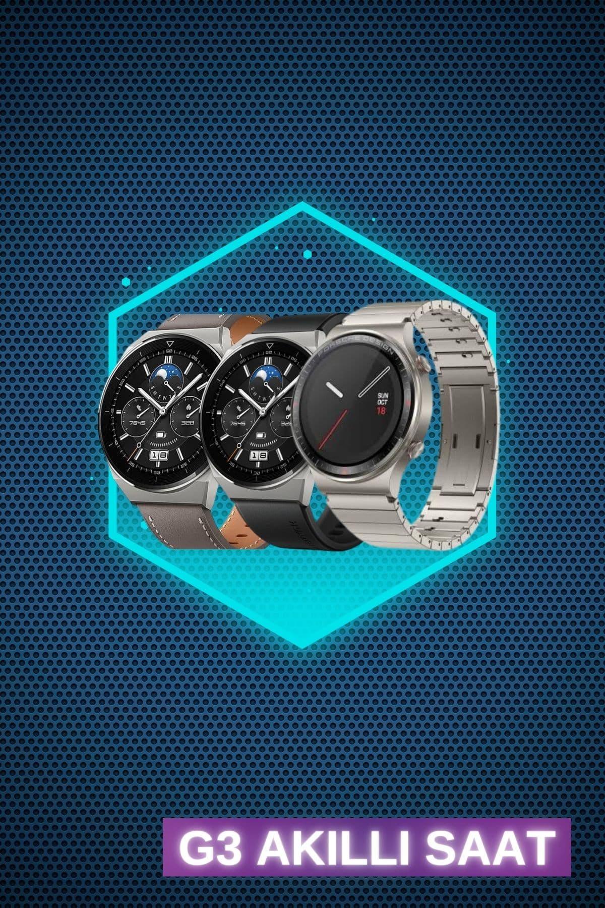 Yeni Nesil Kampanyası Bluetooth Bağlantılı Akıllı Saat ve Kablosuz Kulaklık Dijital Göstergeli - Lisinya