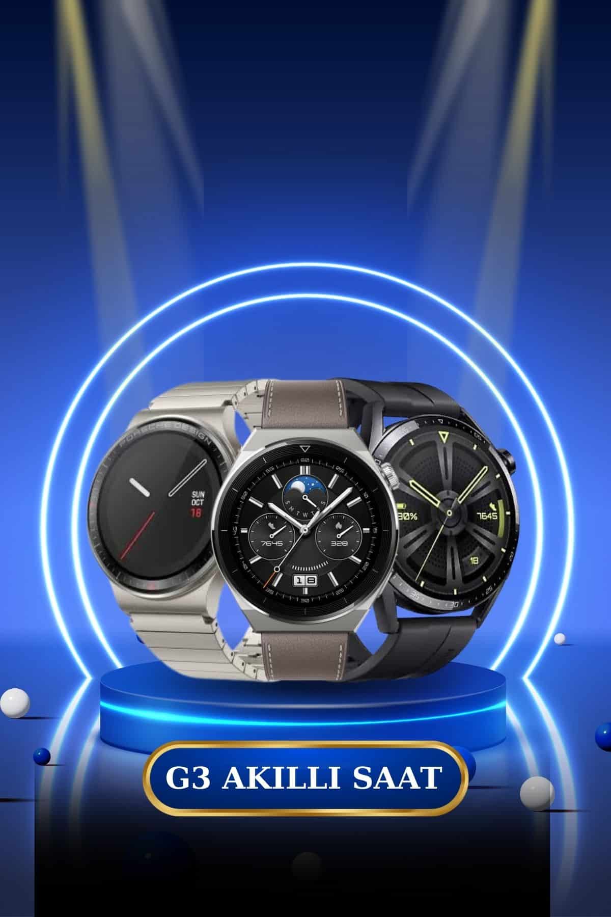 Kablosuz Bluetooth Bağlantılı Kulaklık ve Dokunmatik Ekran Akıllı Saat Arama Cevaplama - Lisinya