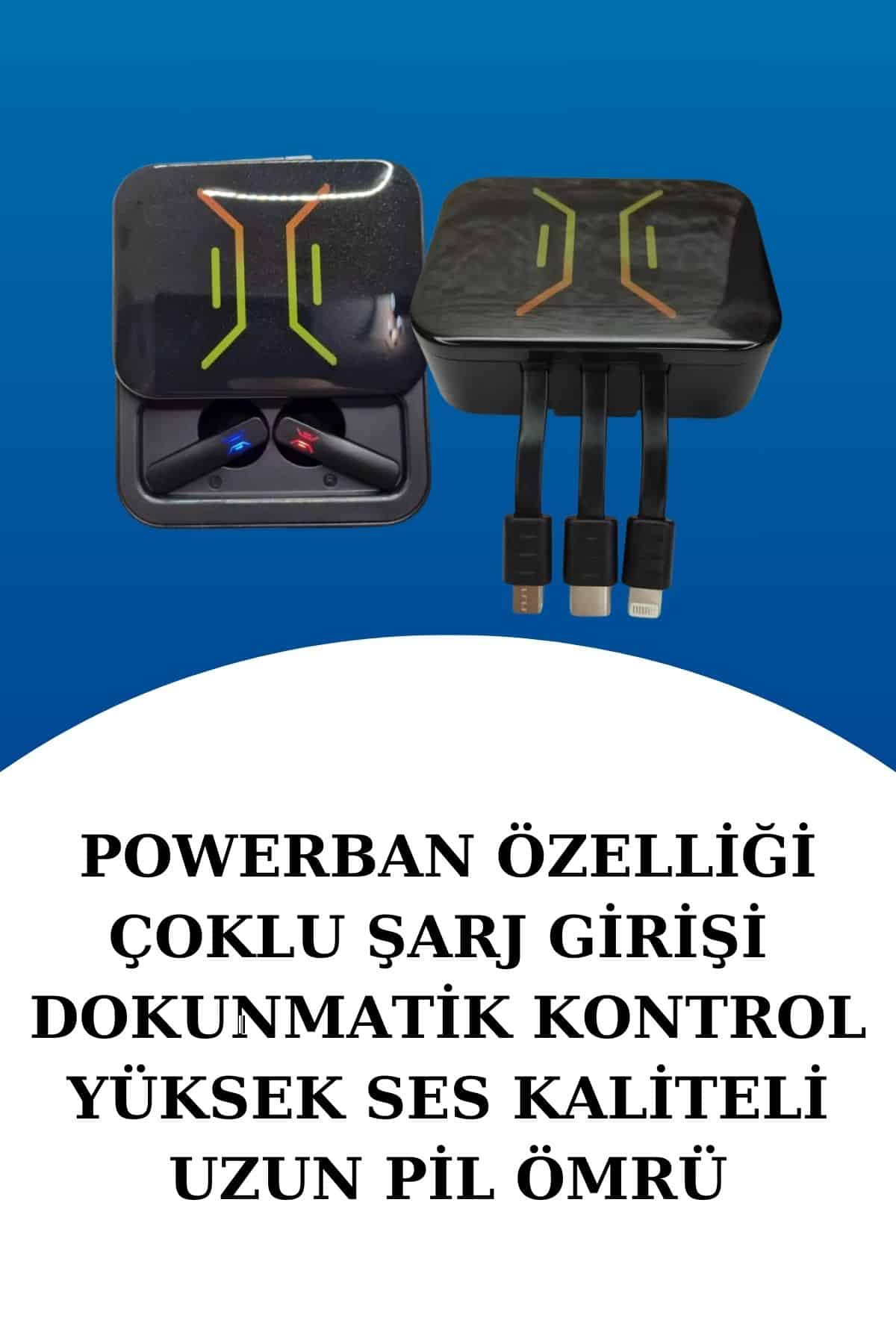 Dijital Göstergeli Bluetooth Kulaklık ve Bildirim Görebilen Akıllı Saat Alarm ve Titreşim - Lisinya