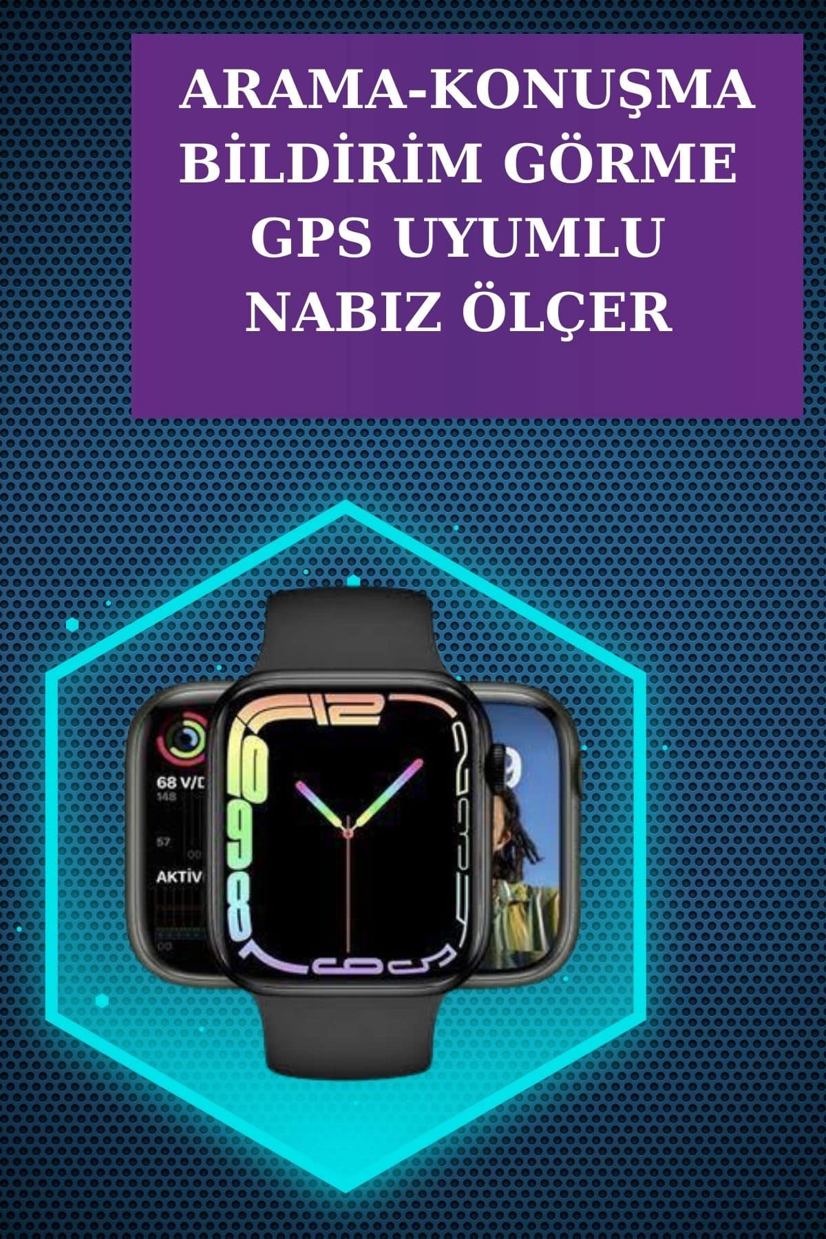 Yeni Nesil Akıllı Saat ve Kablosuz Kulaklık Kampanyası İkili Set Bluetooth Bağlantılı - Lisinya