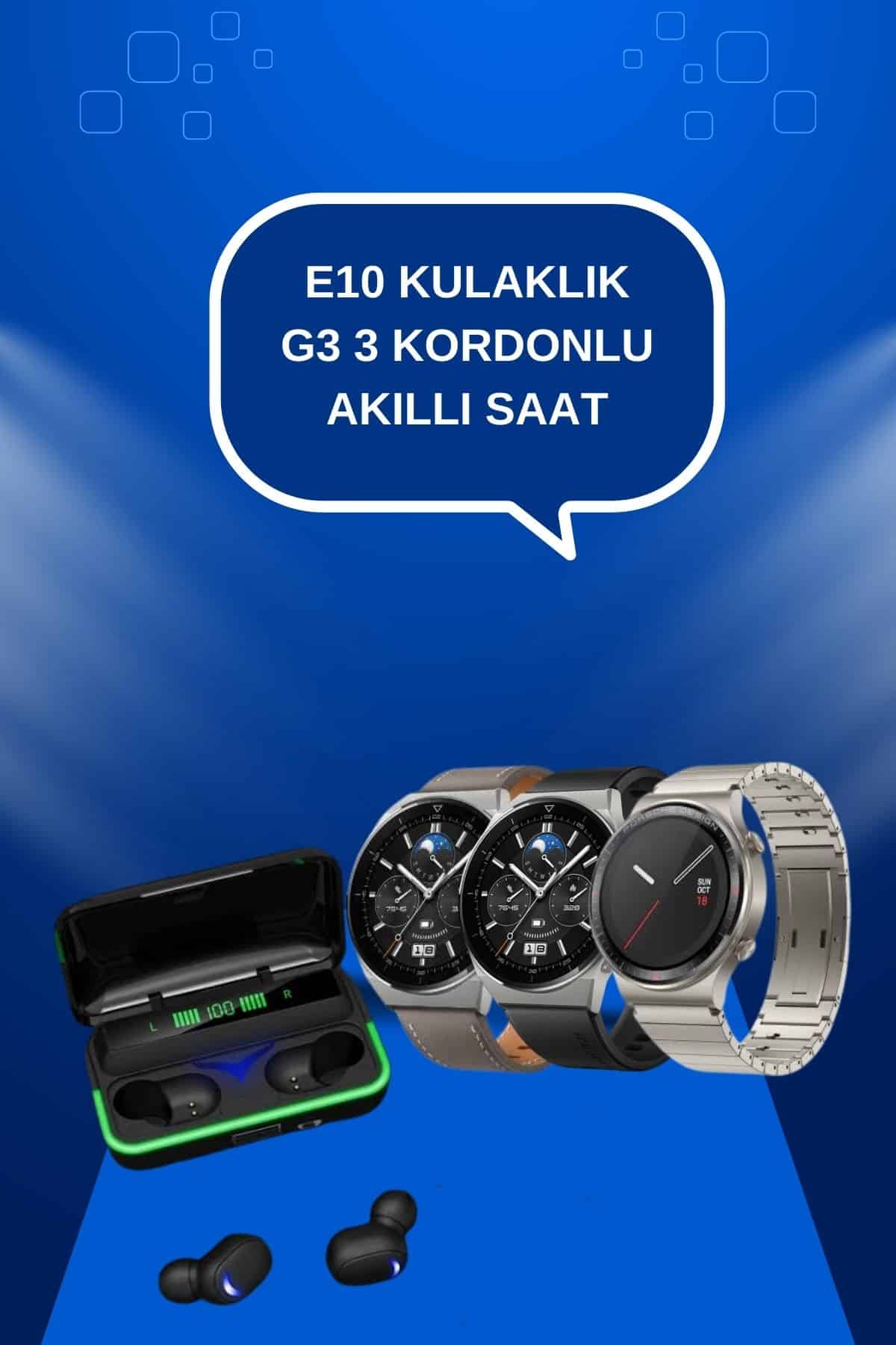 Yeni Nesil Akıllı Saat Ve Bluetooth Kulaklık Titreşim Bildirimleri Uyku Takibi - Lisinya