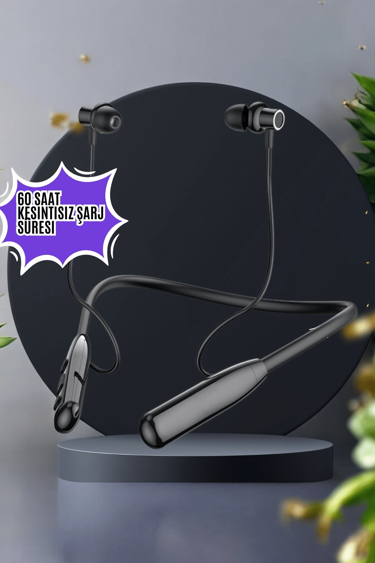 Boyun Bantlı Bluetooth Kulaklık ANC Özellikli Kulaklık İçi - Lisinya Boyun Bantlı Bluetooth Kulaklık ANC Özellikli Kulaklık İçi - Lisinya