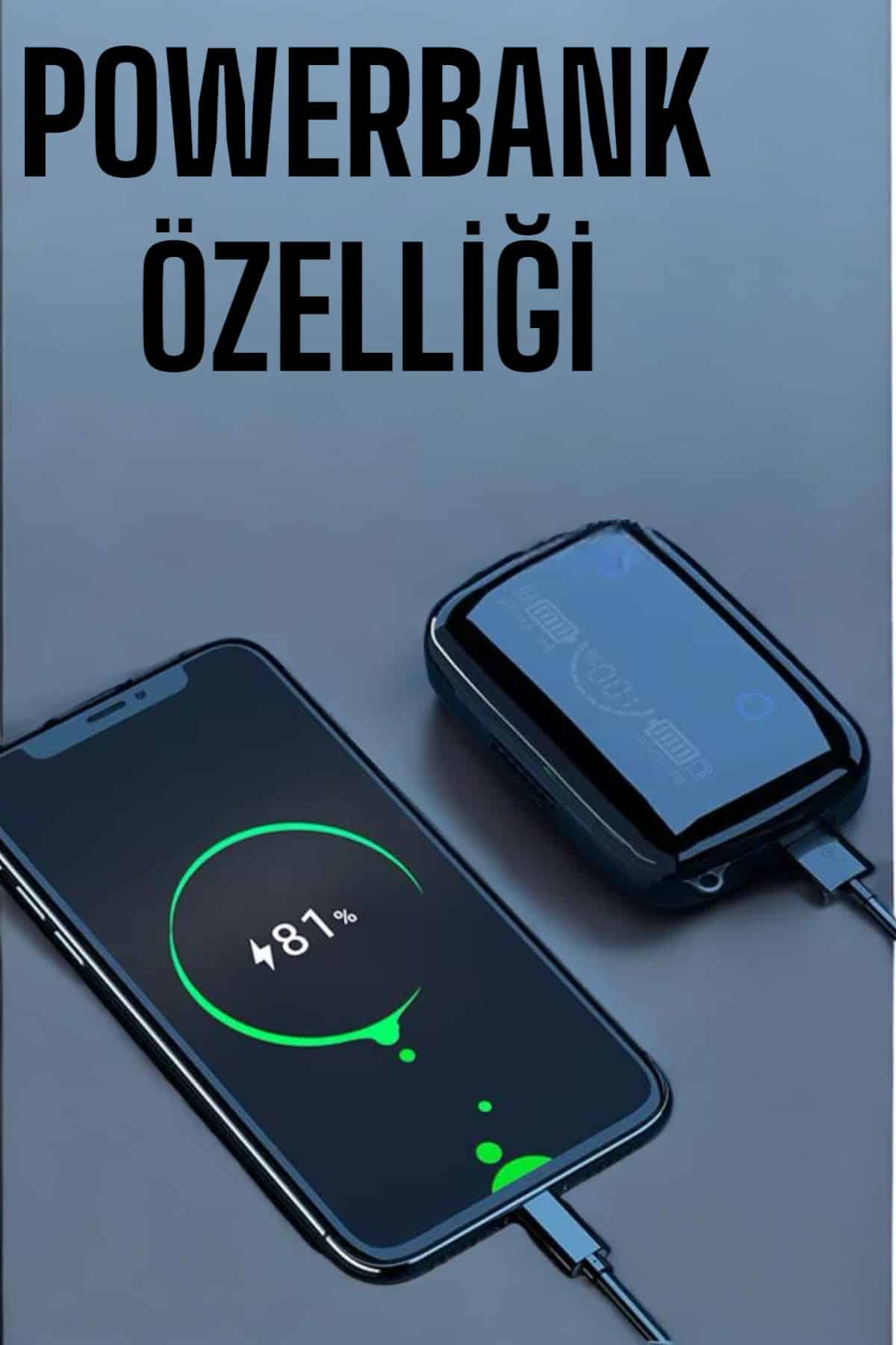 Kablosuz Bluetooth Kulaklık Dokunmatik Kontrol Uzun Pil Ömrü - Lisinya