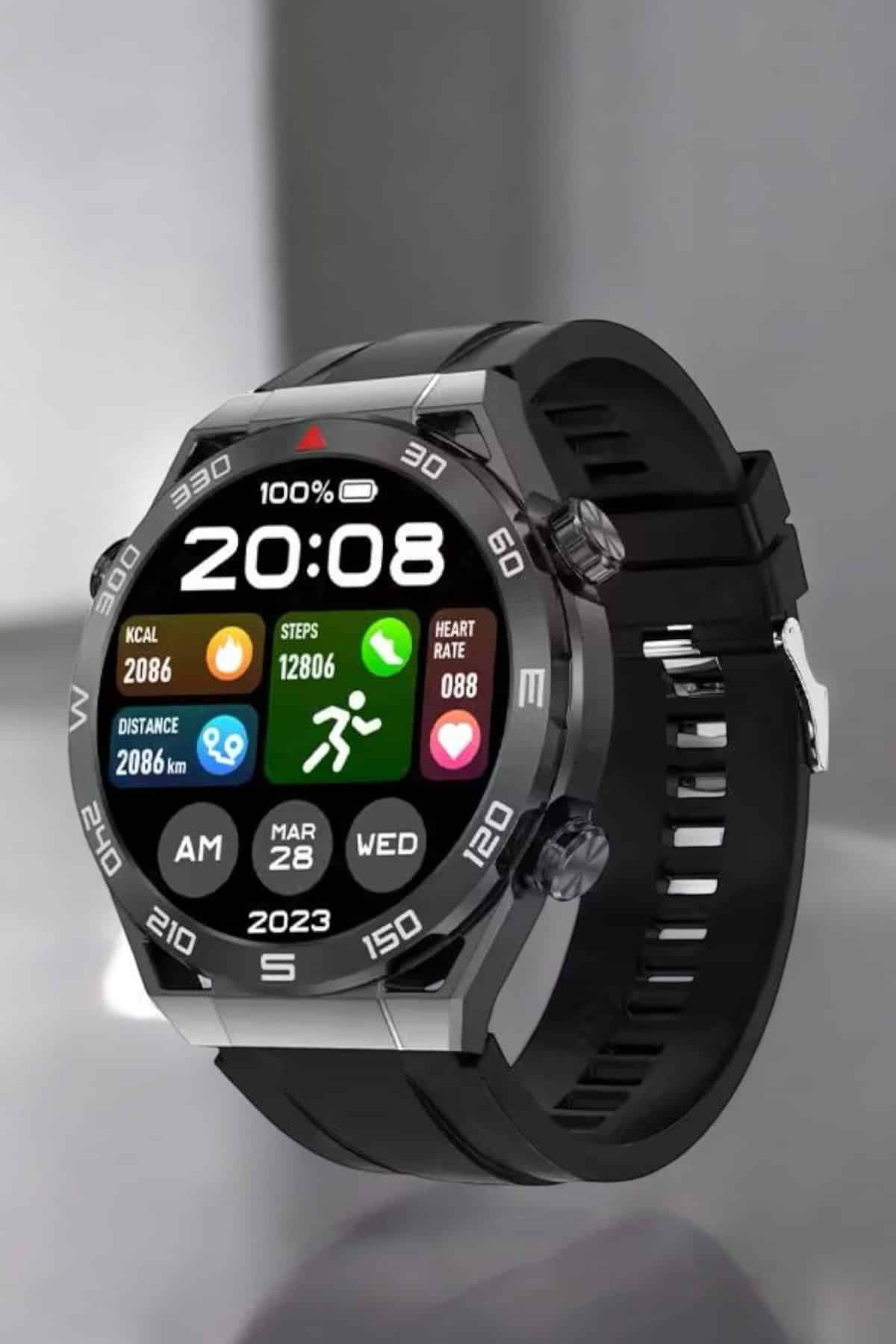 Akıllı Saat Yeni Nesil 2024 Model Metal Kordonlu Bluetooth Bağlantılı - Lisinya