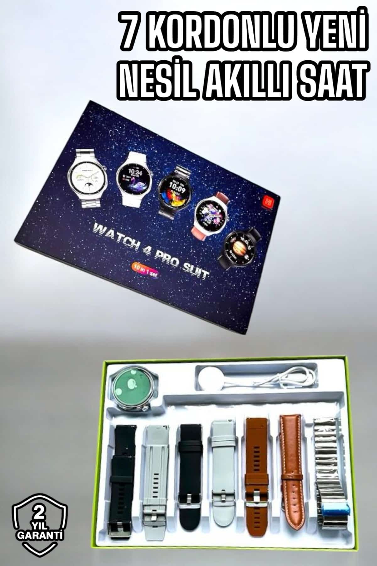 Yeni Model Akıllı Saat Bluetooth Bağlantılı NFC ve GPS Uyumlu - Lisinya