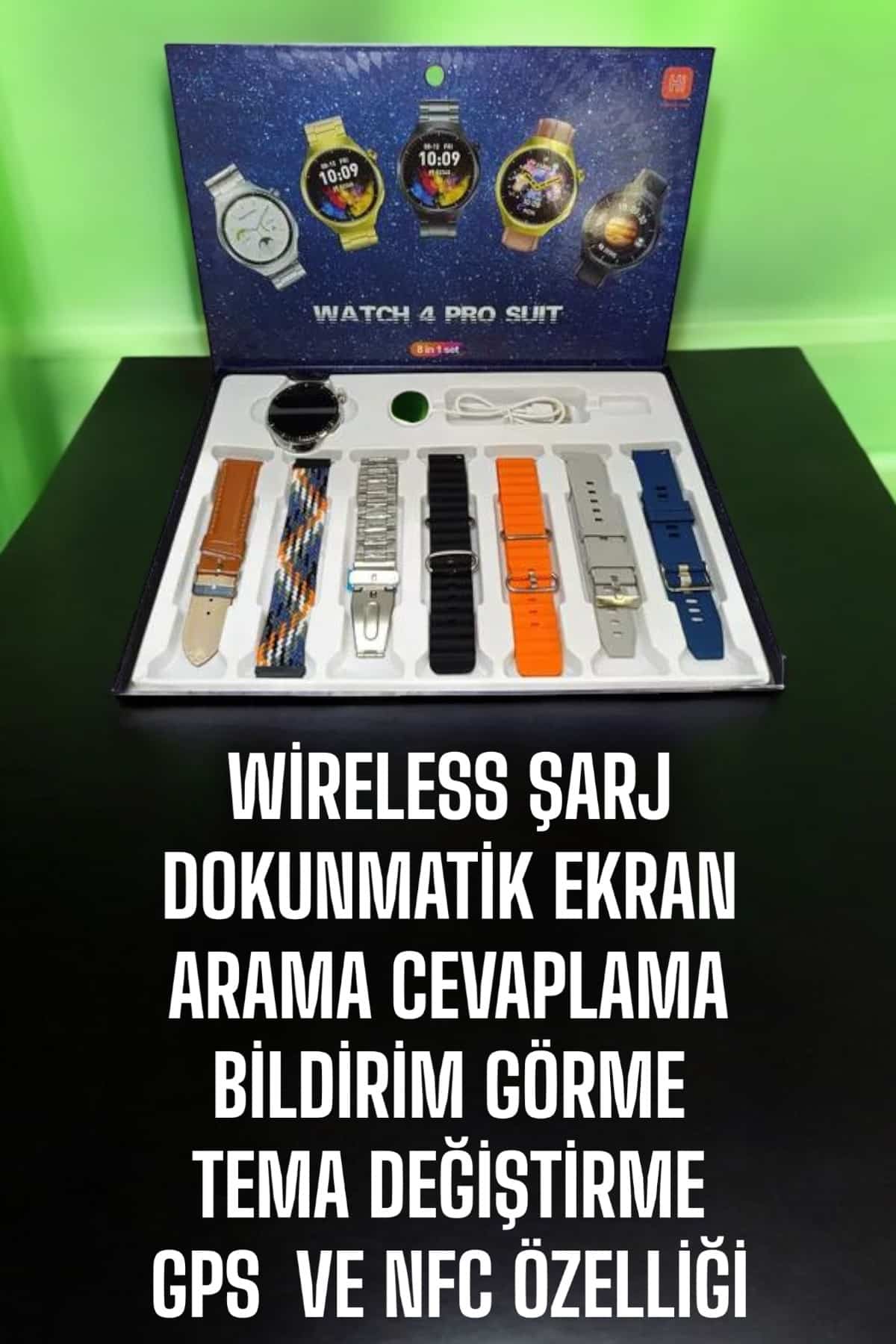 Yeni Nesil Akıllı Saat 2024 Model Uyku ve Sağlık Takibi Bluetooth Bağlantılı - Lisinya
