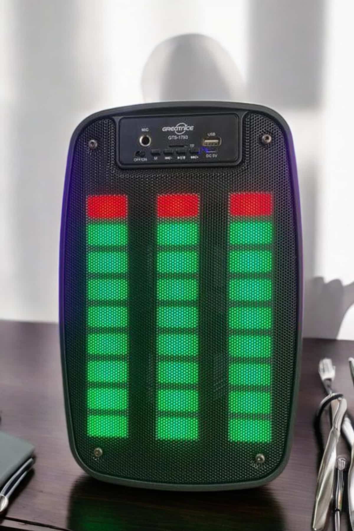 Bluetooth  Hoparlör Mikrofonlu Speaker Taşınabilir Şarjlı - Lisinya