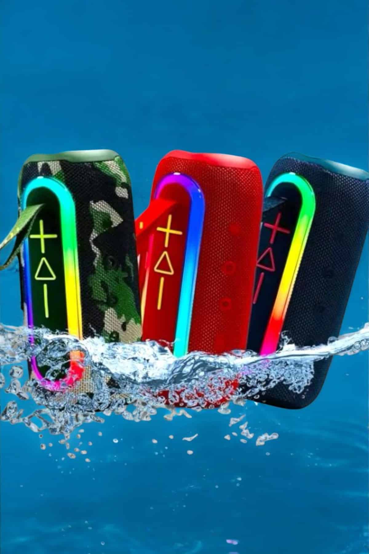 Kablosuz Bluetooth Hoparlör Uzun Pil Ömrü Taşınabilir - Lisinya