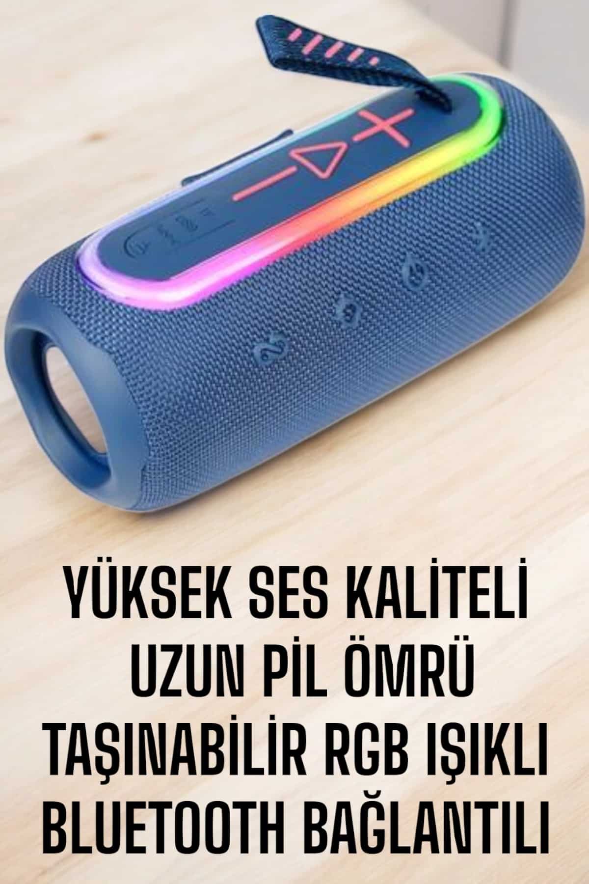 Kablosuz Bluetooth Hoparlör Uzun Pil Ömrü Taşınabilir - Lisinya