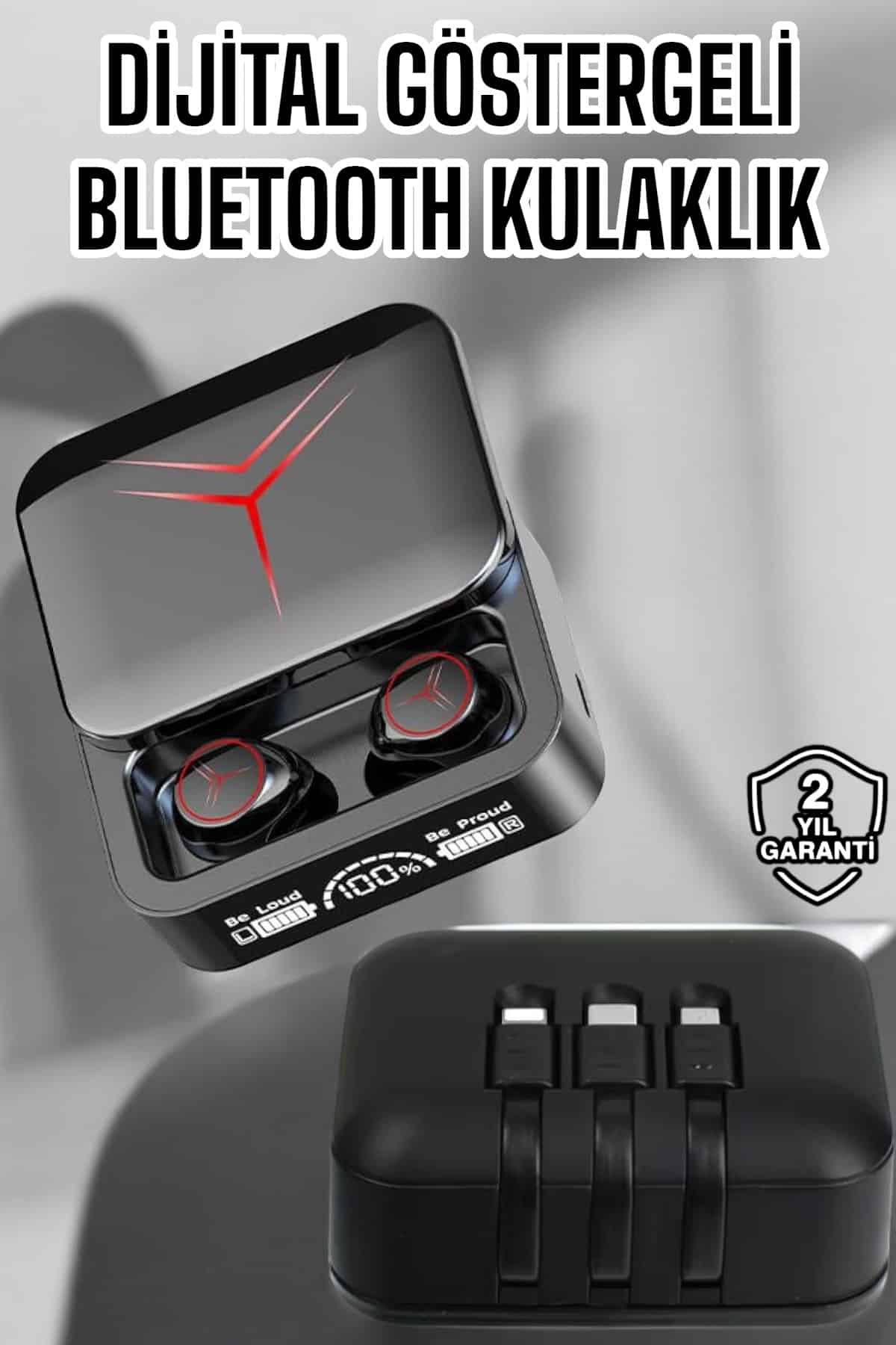 Bluetooth Kulaklık Bluetooth Bağlantılı Powerbankli Yeni Nesil Kulaklık - Lisinya