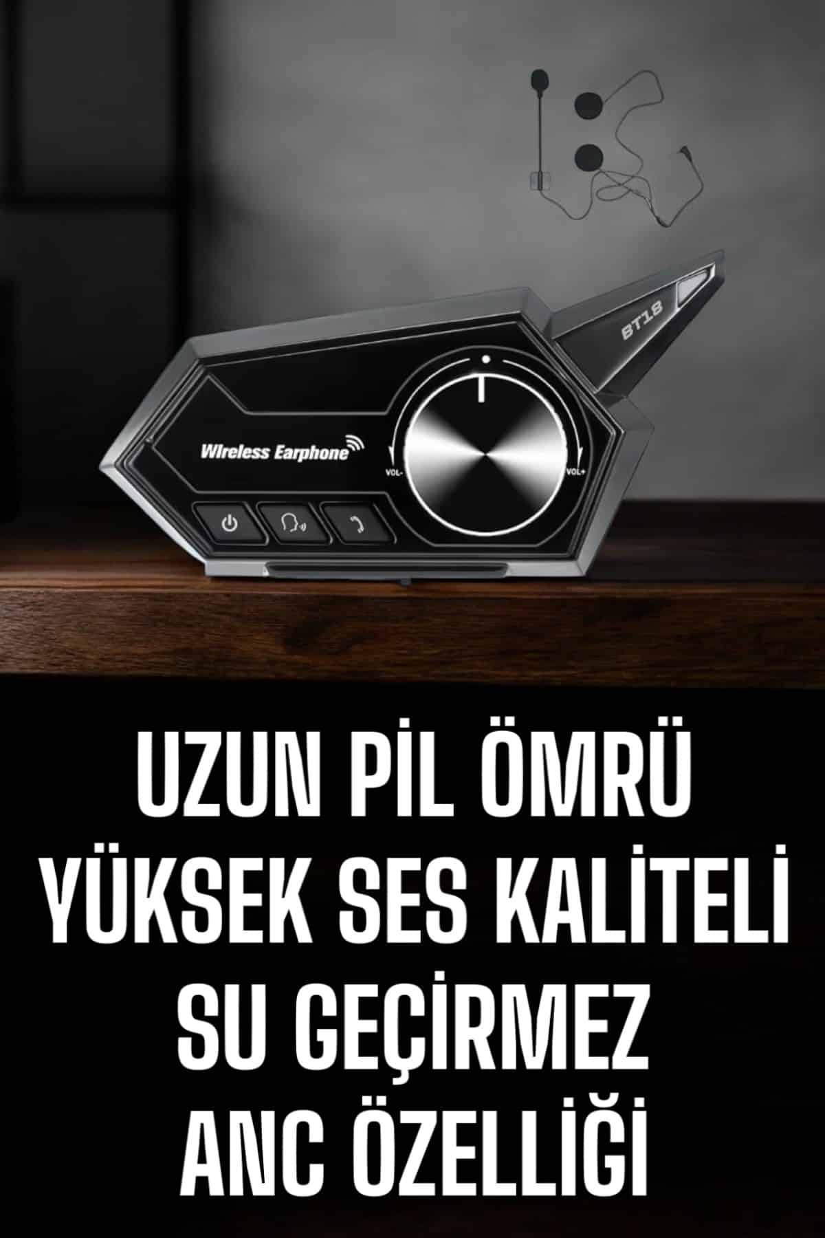 Motorcu Kulaklığı Kask Kulaklığı ANC Özelliği Sesli Görüşme Özelliği - Lisinya Motorcu Kulaklığı Kask Kulaklığı ANC Özelliği Sesli Görüşme Özelliği - Lisinya