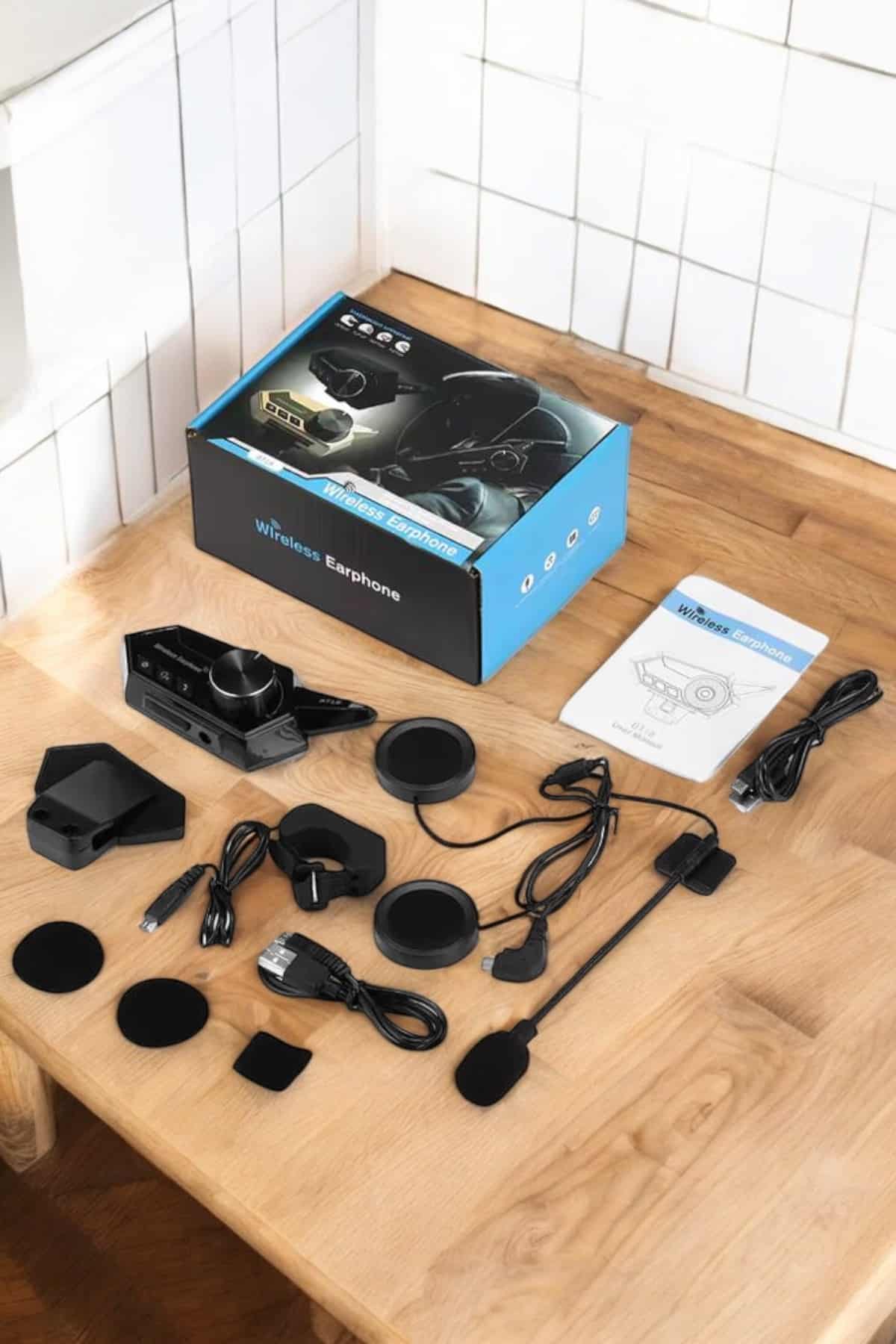 Motorcu Kulaklığı Kask Kulaklığı ANC Özelliği Sesli Görüşme Özelliği - Lisinya Motorcu Kulaklığı Kask Kulaklığı ANC Özelliği Sesli Görüşme Özelliği - Lisinya