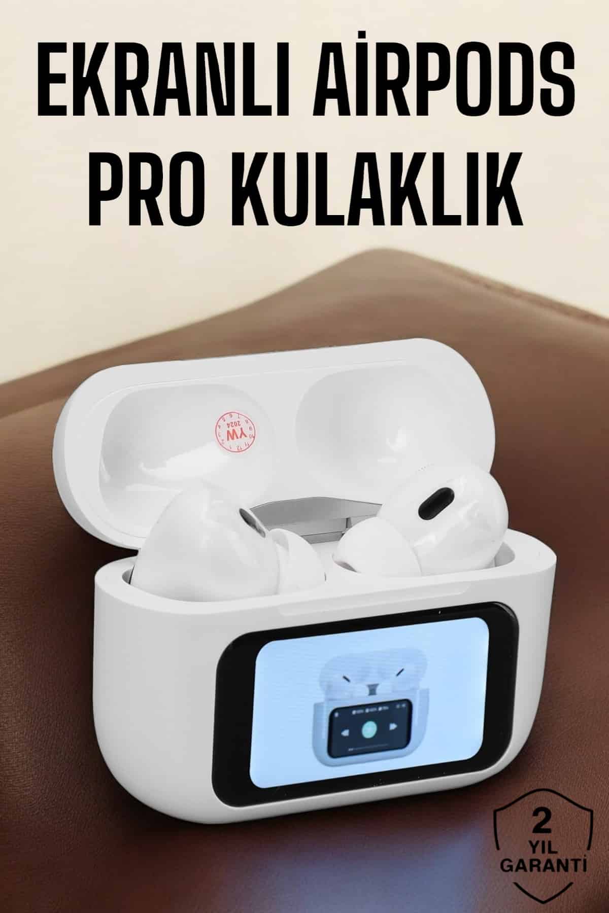 Kablosuz Yeni Nesil Bluetooth Bağlantılı Dokunmatik Ekranlı Kulak İçi Pro - Lisinya