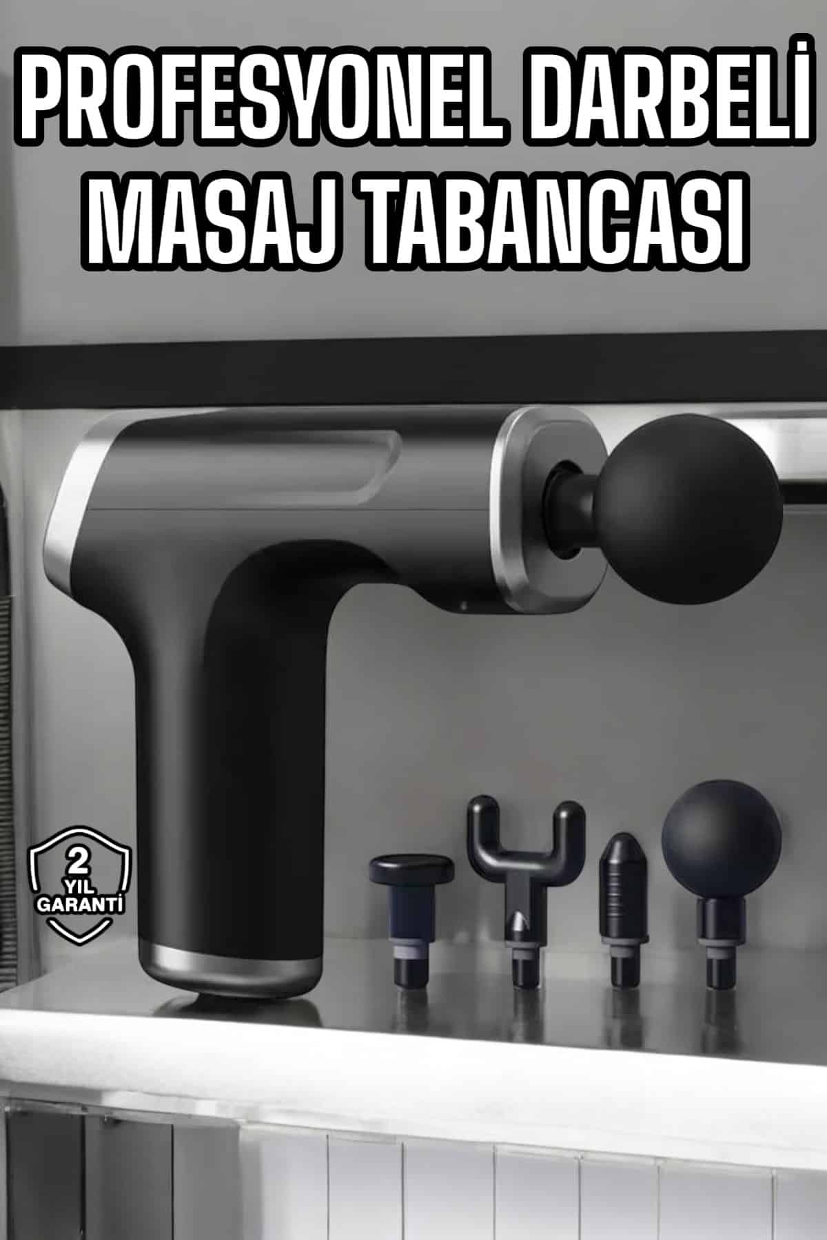 Masaj Tabancası 4 Başlıklı Kas ve Vücut Ağrıları İçin Şarjlı Darbeli - Lisinya Masaj Tabancası 4 Başlıklı Kas ve Vücut Ağrıları İçin Şarjlı Darbeli - Lisinya