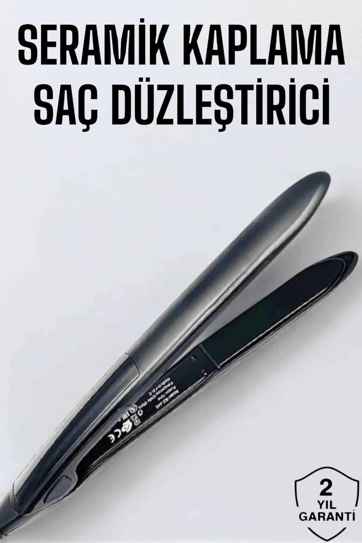 Saç Düzleştirici Led Ekranlı Isı Ayarlı Seramik Kaplama Profesyonel - Lisinya