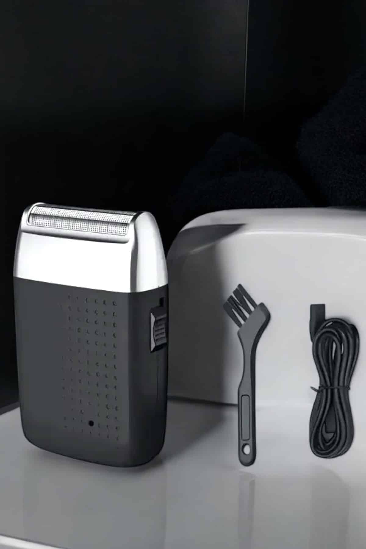 Tıraş Makinesi Mini Sinek Kaydı Şarjlı Taşınabilir Paslanmaz Çelik - Lisinya